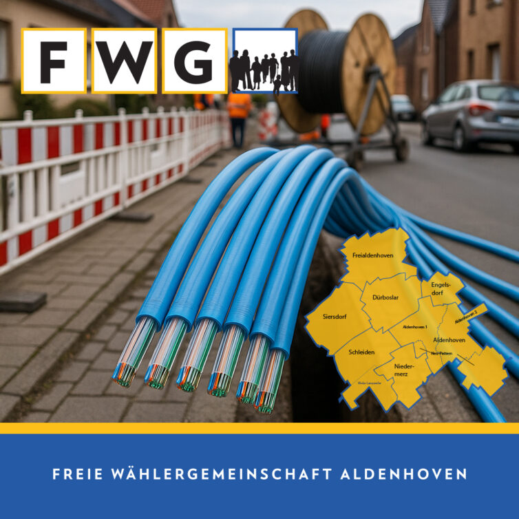 Glasfaserausbau Aldenhoven